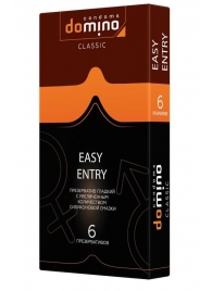 Презервативы с увеличенным количеством смазки DOMINO Easy Entry - 6 шт. - Domino - купить с доставкой в Шахтах