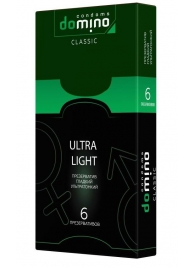Супертонкие презервативы DOMINO Ultra Light - 6 шт. - Domino - купить с доставкой в Шахтах
