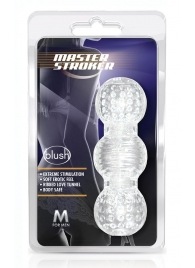 Прозрачный фигурный мастурбатор Master Stroker - Blush Novelties - в Шахтах купить с доставкой