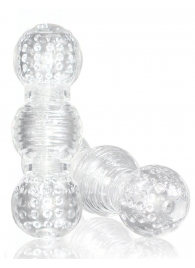 Прозрачный фигурный мастурбатор Master Stroker - Blush Novelties - в Шахтах купить с доставкой