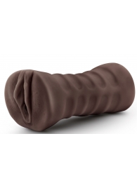 Коричневый мастурбатор-вагина Hot Chocolate Brianna - Blush Novelties - в Шахтах купить с доставкой