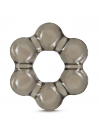 Дымчатое эрекционное кольцо Stay Hard Thick Bead Cock Ring - Blush Novelties - в Шахтах купить с доставкой