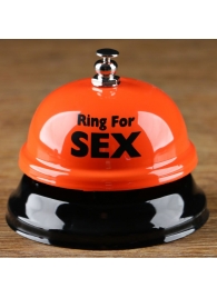 Настольный звонок RING FOR SEX - Сима-Ленд - купить с доставкой в Шахтах