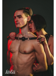 Черный кляп Love Addict на замочке - Lola Games - купить с доставкой в Шахтах