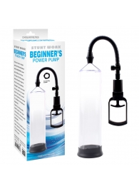 Прозрачная поршневая помпа Beginners Power Pump - Chisa - в Шахтах купить с доставкой