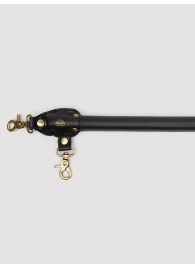 Черная распорка для ног Bound to You Faux Leather Spreader Bar - 50,8 см. - Fifty Shades of Grey - купить с доставкой в Шахтах