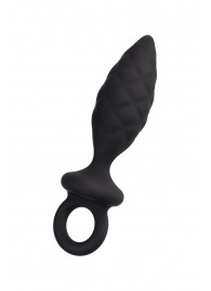 Черная анальная пробка Strob M - 13,5 см. - Erotist Adult Toys