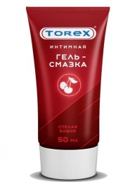 Смазка на водной основе TOREX  Спелая вишня  - 50 мл. - Torex - купить с доставкой в Шахтах