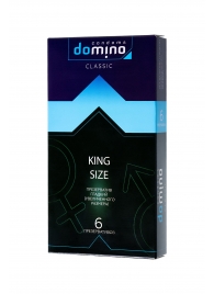 Презервативы увеличенного размера DOMINO Classic King size - 6 шт. - Domino - купить с доставкой в Шахтах