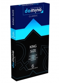 Презервативы увеличенного размера DOMINO Classic King size - 6 шт. - Domino - купить с доставкой в Шахтах