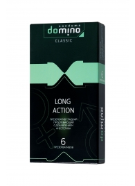 Презервативы с пролонгирующим эффектом DOMINO Classic Long action - 6 шт. - Domino - купить с доставкой в Шахтах