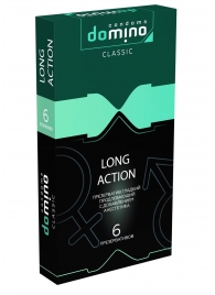 Презервативы с пролонгирующим эффектом DOMINO Classic Long action - 6 шт. - Domino - купить с доставкой в Шахтах