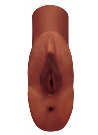 Коричневый мастурбатор Perfect Pussy Double Stroker - Pipedream - в Шахтах купить с доставкой