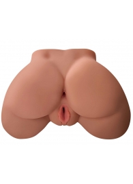 Кофейный мастурбатор-полуторс Perfect Ass Masturbator - Pipedream - в Шахтах купить с доставкой