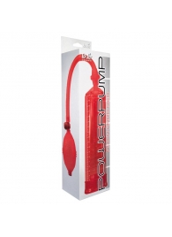 Красная вакуумная помпа Power Pump Red - Toy Joy - в Шахтах купить с доставкой