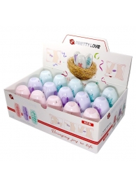 Набор из 15 мини-мастурбаторов Fantastic Egg Hard Boiled - Baile - в Шахтах купить с доставкой