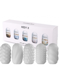 Набор из 5 мастурбаторов Hedy X5 Mixed - Svakom - в Шахтах купить с доставкой