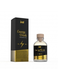 Массажный гель с согревающим эффектом Energy Drink - 30 мл. - INTT - купить с доставкой в Шахтах
