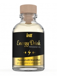 Массажный гель с согревающим эффектом Energy Drink - 30 мл. - INTT - купить с доставкой в Шахтах