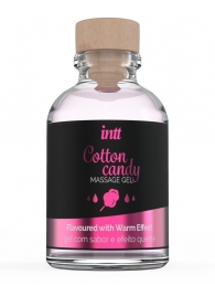 Массажный гель с согревающим эффектом Cotton Candy - 30 мл. - INTT - купить с доставкой в Шахтах