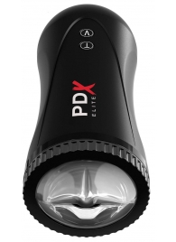 Черный автоматический мастурбатор-ротик Moto Stroker - Pipedream - в Шахтах купить с доставкой