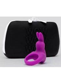 Фиолетовое эрекционное виброкольцо Happy Rabbit Cock Ring Kit - Happy Rabbit - в Шахтах купить с доставкой
