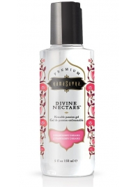 Гель-лубрикант на водной основе Divine Nectars Strawberry Dream с ароматом клубники - 150 мл. - Kama Sutra - купить с доставкой в Шахтах