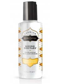 Гель-лубрикант на водной основе Divine Nectars Vanilla с ароматом ванили - 150 мл. - Kama Sutra - купить с доставкой в Шахтах