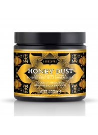 Пудра для тела Honey Dust Body Powder с ароматом кокоса и ананаса - 170 гр. - Kama Sutra - купить с доставкой в Шахтах