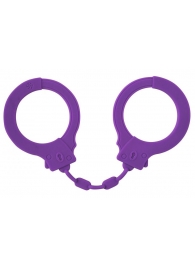 Фиолетовые силиконовые поножи Limitation - Lola Games - купить с доставкой в Шахтах