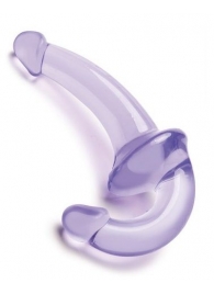 Фиолетовый безремневой страпон Strapless Strap-On - Lux Fetish - купить с доставкой в Шахтах