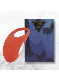 Красное кольцо с вибрацией Thor Cockring - FeelzToys - в Шахтах купить с доставкой