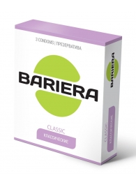 Классические презервативы Bariera Classic - 3 шт. - Bariera - купить с доставкой в Шахтах