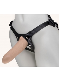 Пустотелый фаллопротез MEN STYLE - 17,5 см. - LOVETOY (А-Полимер) - купить с доставкой в Шахтах