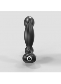 Черный вибромассажер простаты и промежности Prostate Pro с пультом ДУ - Bathmate - в Шахтах купить с доставкой