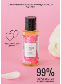 Массажное масло Pleasure Lab Delicate с ароматом пиона и пачули - 50 мл. - Pleasure Lab - купить с доставкой в Шахтах