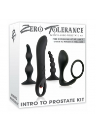 Набор стимуляторов простаты Intro To Prostate Kit - Zero Tolerance - в Шахтах купить с доставкой