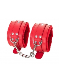 Красные оковы Anonymo из искусственной кожи - ToyFa - купить с доставкой в Шахтах