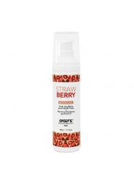 Разогревающее массажное масло  с ароматом клубники Gourmet Strawberry - 50 мл. - Exsens - купить с доставкой в Шахтах