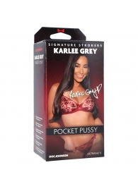 Мастурбатор-вагина Karlee Grey ULTRASKYN Pocket Pussy - Doc Johnson - в Шахтах купить с доставкой