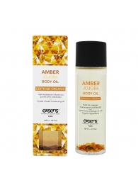 Органическое массажное масло AMBER JOJOBA - 100 мл. - Exsens - купить с доставкой в Шахтах