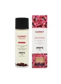 Органическое массажное масло GARNET ARGAN - 100 мл. - Exsens - купить с доставкой в Шахтах