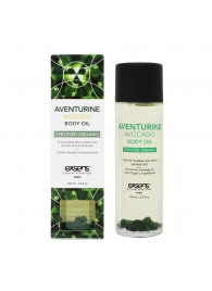 Органическое массажное масло AVENTURINE AVOCADO - 100 мл. - Exsens - купить с доставкой в Шахтах