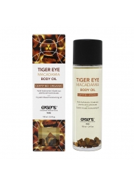 Органическое массажное масло TIGER EYE MACADAMIA - 100 мл. - Exsens - купить с доставкой в Шахтах