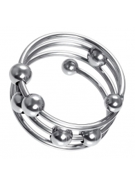 Большое металлическое кольцо под головку пениса - ToyFa - купить с доставкой в Шахтах