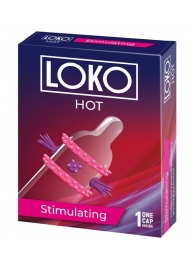 Стимулирующая насадка на пенис LOKO HOT с возбуждающим эффектом - Sitabella - в Шахтах купить с доставкой