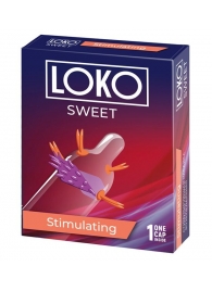 Стимулирующая насадка на пенис LOKO SWEET с возбуждающим эффектом - Sitabella - в Шахтах купить с доставкой