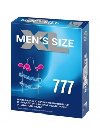 Стимулирующая насадка на пенис MEN SIZE 777 - Sitabella - в Шахтах купить с доставкой
