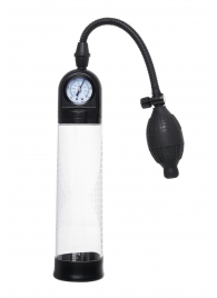 Прозрачная механическая помпа Roald с манометром - Sexus - в Шахтах купить с доставкой