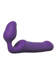 Фиолетовый безремневой страпон Queens L - Adrien Lastic - купить с доставкой в Шахтах
